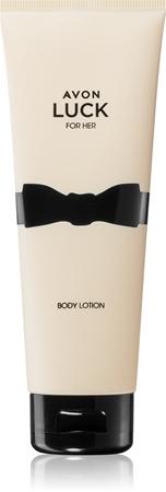 

Avon Luck For Her scented body milk TU прозрачный