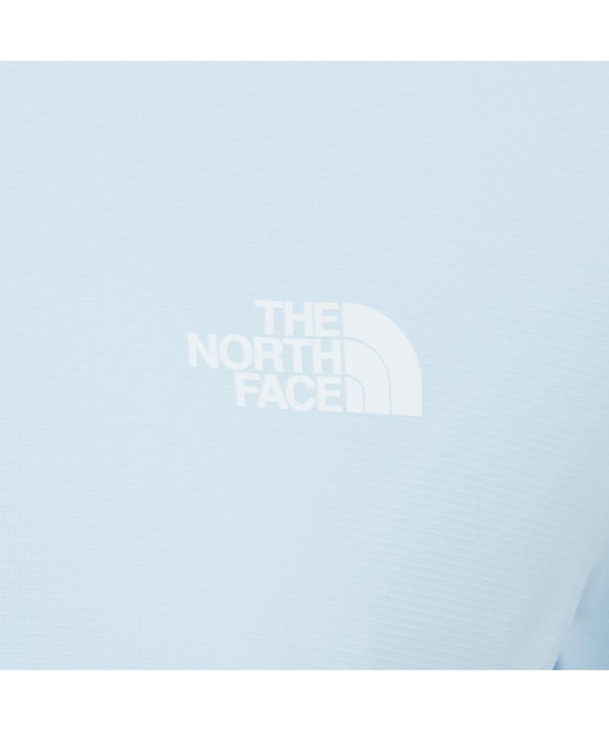Noseupeiseu Nt7Ks30C Women'S Ice Flex Short Sleeve Zip Tee Light Blue