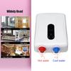 5500W Tankless Instant Electric Hot Water Heater Bathroom Shower System Set With Automatic Protection Insulation 220V