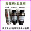 1PCS RV-01A 0-300mbar RV-02A 300-600mbar Blower Pressure Relief Valve