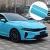 Glossy Blue Car Sticker Wrapping Film Auto Decal Bubble Free Vinyl Film PET Sticker Car Accessories Exterior Interior Decoration