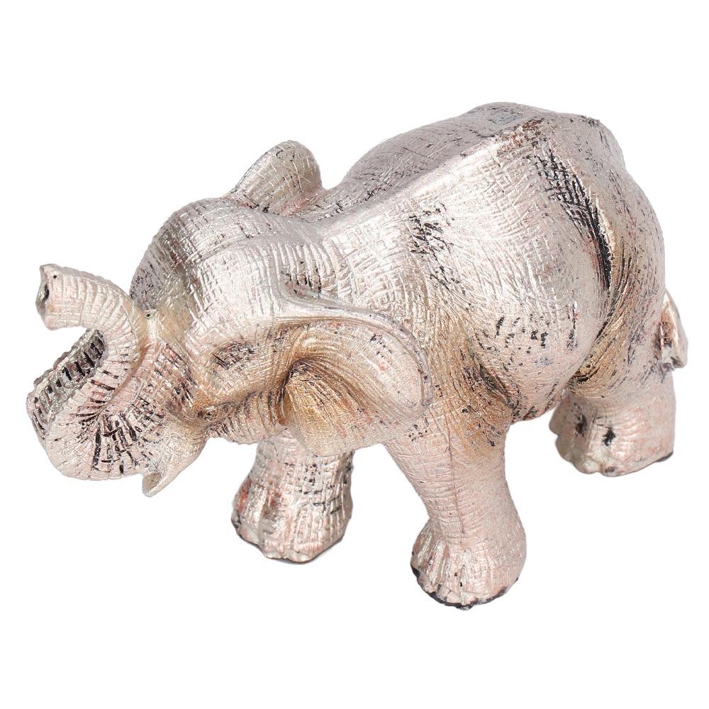 Exquisite Workmanship Elephant Statue Synthetic Resin Animal Statue Decoration Figurine For Home