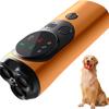 Ultrasonic Dog Trainer with 3 Transmitters and SOS Flashlight 50-foot Range