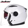 Genuine JIEKAI Helmet Motorcycle Motorbike Dual Lens Summer Winter Open Face Helmet Moto capacete para motocicleta casco516