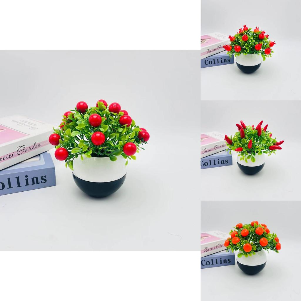 Artificial Fruit Plant Decor With Plastic Material For Home And Event Use