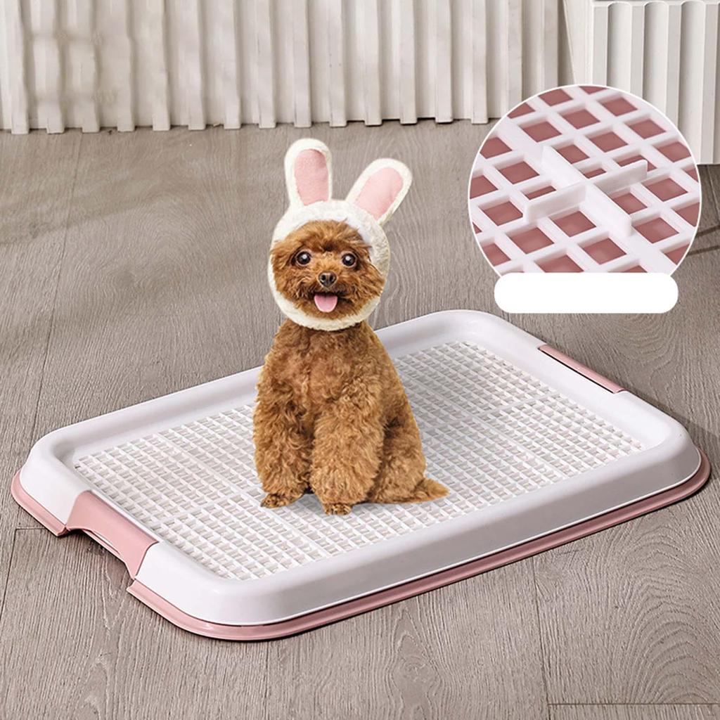 Buy Dog Potty Pan Trainer Tray Bedpan Removable Puppy Tray for Small and Medium Dogs at affordable prices free shipping real reviews with photos Joom