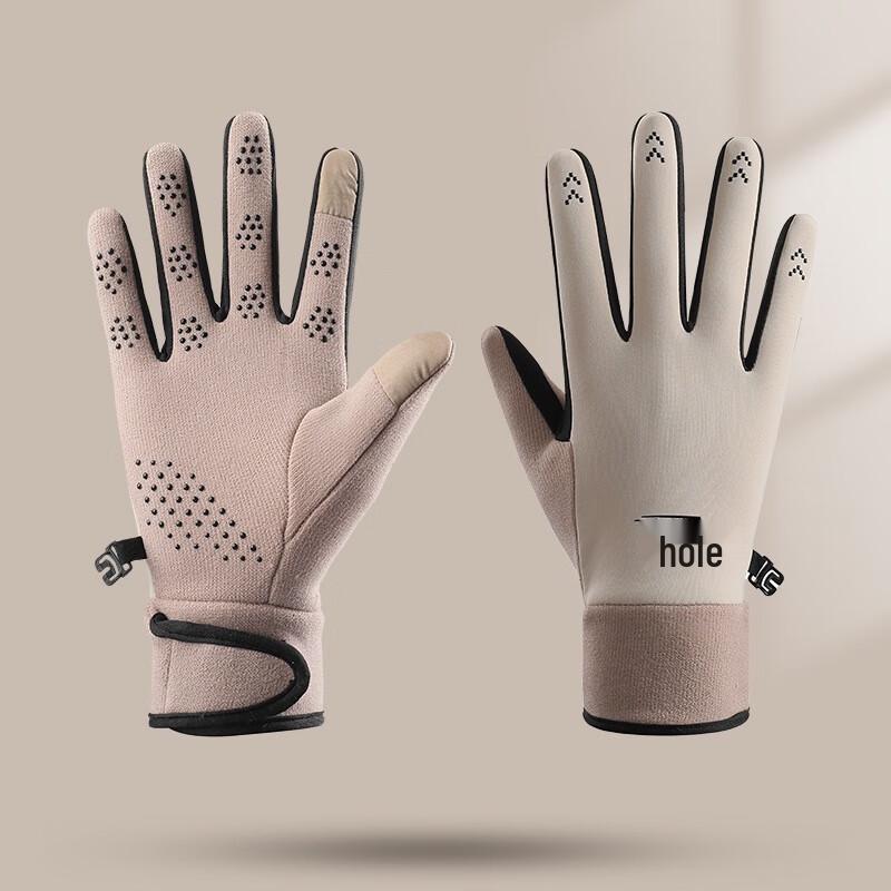 Unisex Fleece-Lined Winter Touchscreen Driving Gloves