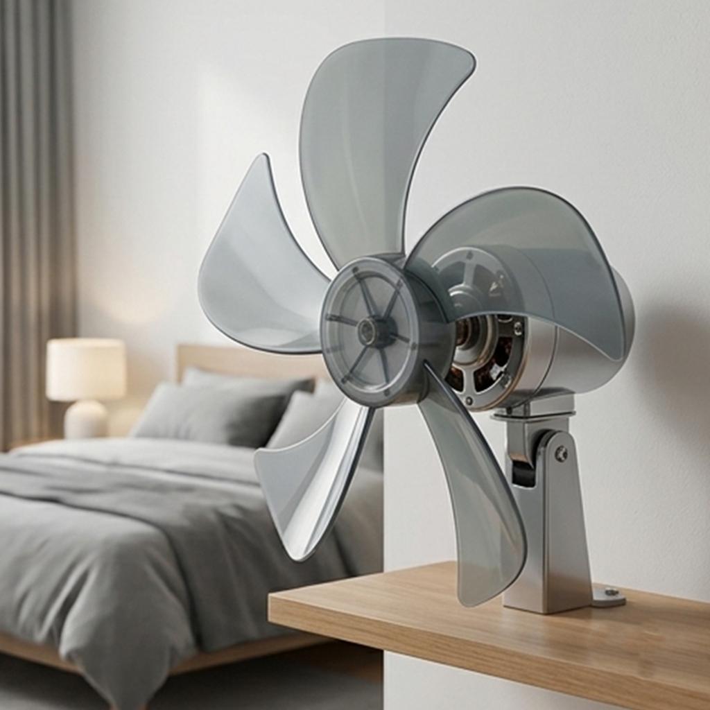 18Inch 5 Leaves Standing Pedestal Fan Blade Replacement Household Standing Pedestal Fan Blade Easy To Installation