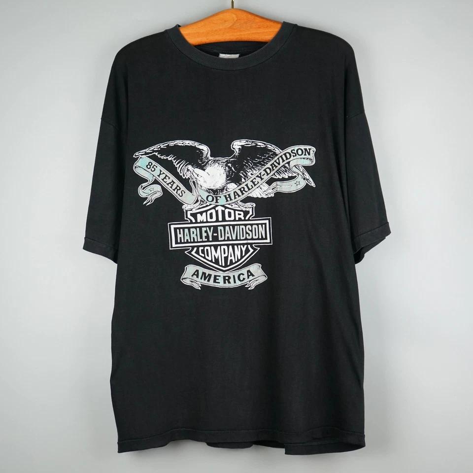 Vintage 1990s Harley Davidson America t-shirt 4XL