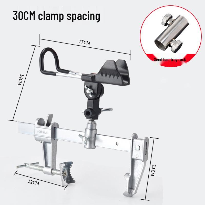 Bridge Fishing Rod Holder for Raft or Railing