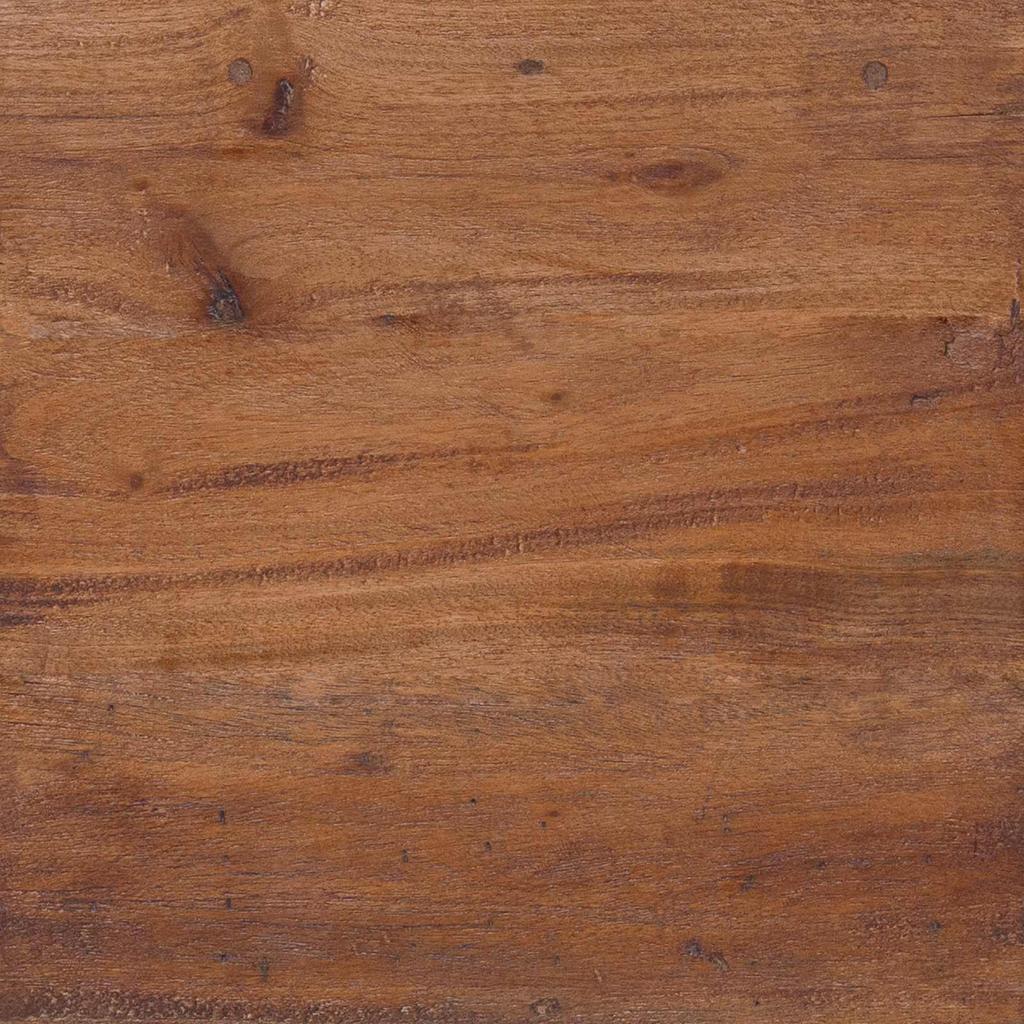 Side Table Brown 38 x 28 x 50 cm Solid Mahogany Wood