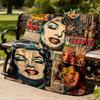 1pc K Pop, Cortis Outdoor Personalized Flannel Blanket, Soft, Lightweight Personalized Flannel Blanket, Digital Printing,