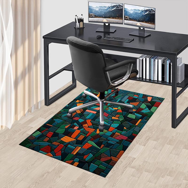 

1pc Anime Cartoon Design Office Chair Mat - Festival Gift, Non-Slip Carpet for Home Decor, Suitable for All Seasons.A086 60cm by 90cm