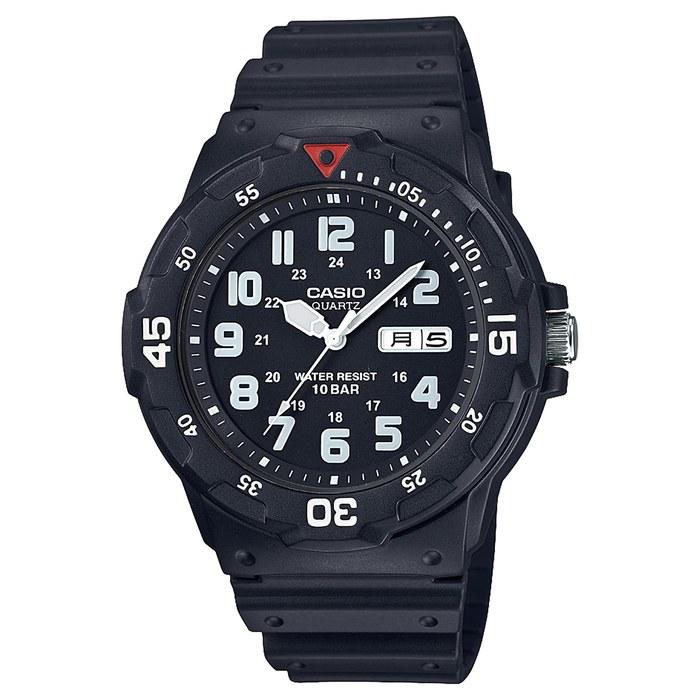 Casio Watch Casio Collection MRW-200HJ-1BJH Men's Black (Date/Day) 1 Count