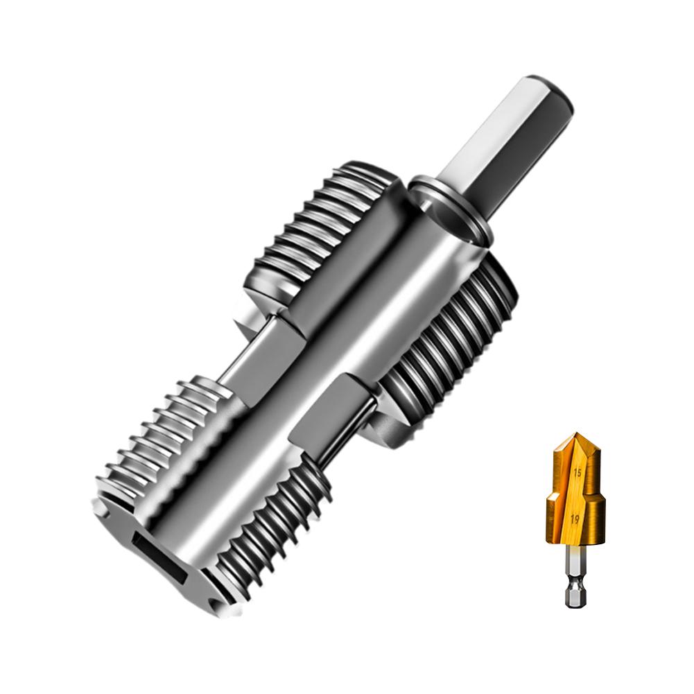 PVC-Rohrgewindeschneider Einfach zu bedienendes Zubehör für Elektrische Profi-Werkzeuge Bohrmaschine Garage Gewindeschneiden N5M3