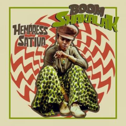 10inch Record HEMPRESS SATIVA - Boom Shakalak / Dub Shakalak CLREU008 Conquering Lion 2019 Europe Reggae, Ska & Dub
