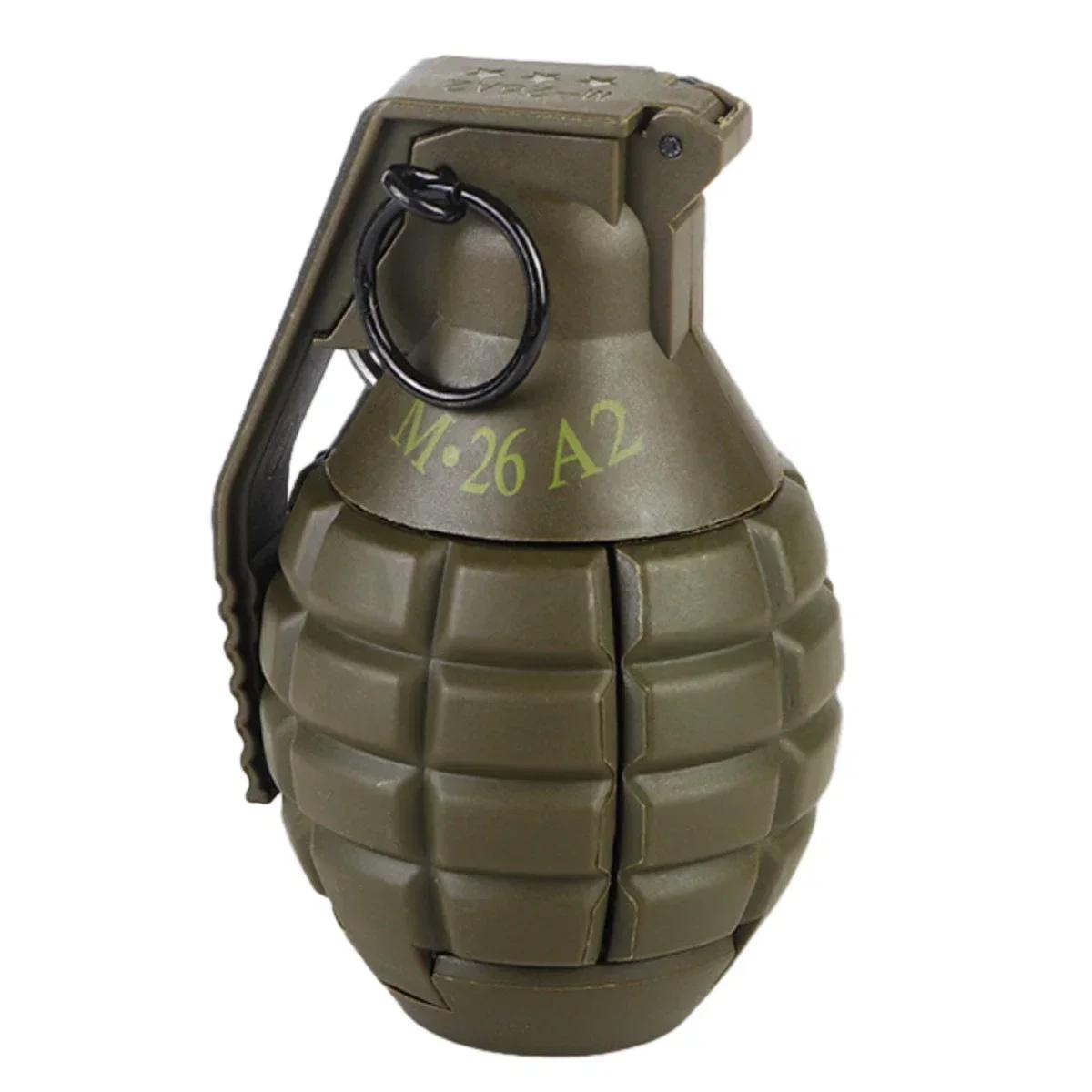 Взрывная граната M18, военная модель, игрушечная граната, симуляция курицы для еды, реквизит для розыгрышей для ролевых игр светло-серый