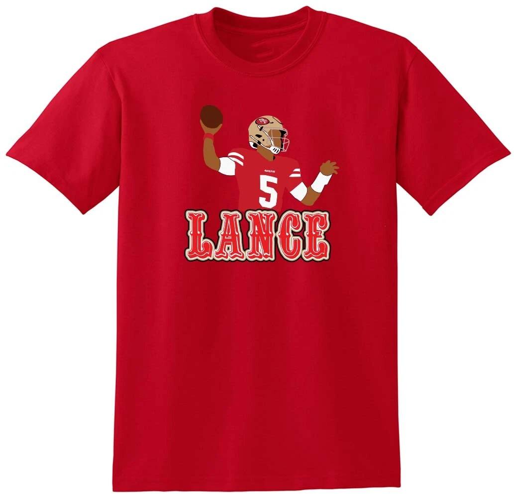 Trey Lance San Francisco 49ers Pic T-Shirt Long and Short XL