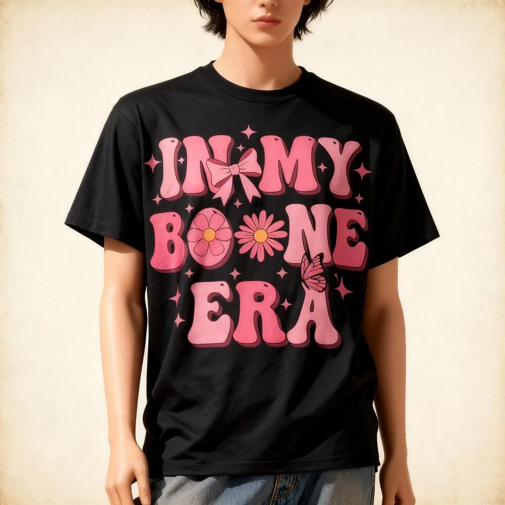 In My Boone Era Funny Heart Men Women T-Shirt