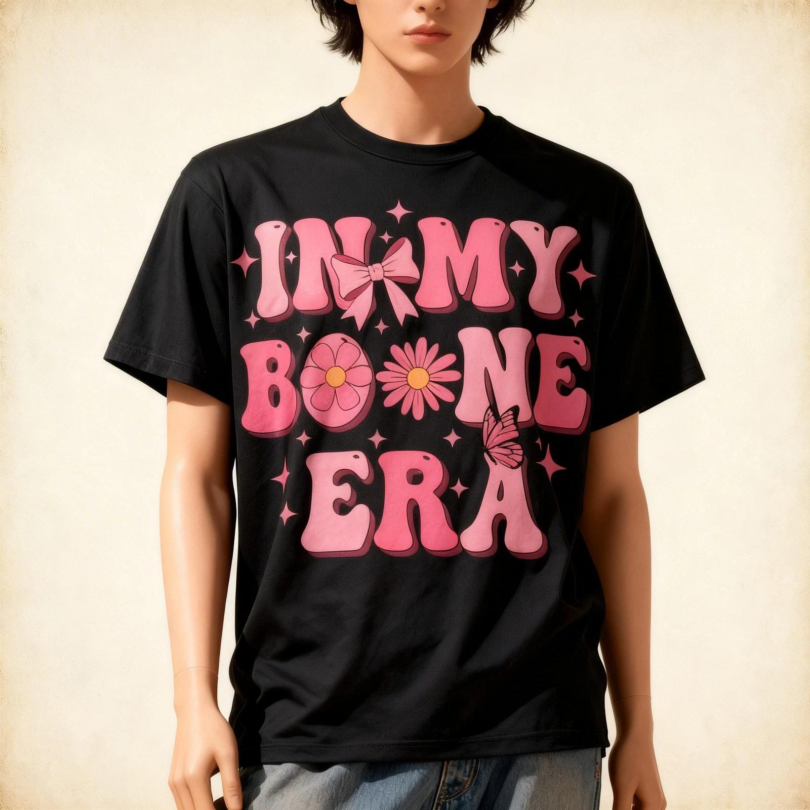 in My Boone Era Funny Heart Men Women T-Shirt L