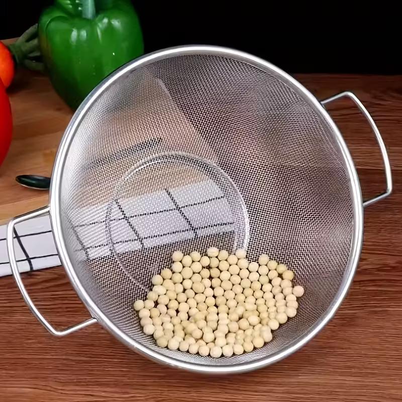 Kitchen Colander Draining Basket for Washing Vegetables and Fruits Kitchen Rice Washing Basket Household Utensils