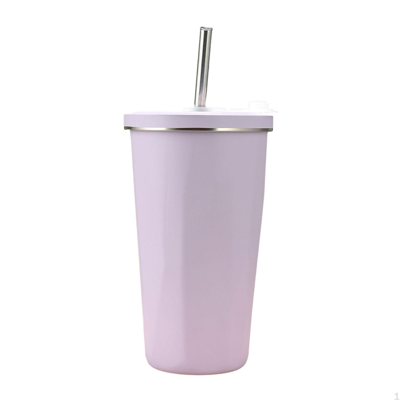

Insulated Tumbler Travel Coffee Mug 500ml Large Capacity for Women and Men Iced Cup Water Фіолетовий