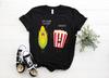 Popcorn Vintage Retro Funny Popcorn Lovers Gift T-Shirt, Film Fans Tee, Go To Movie Theatre Tshirt, Eat Pop Corn, Cinema, Birthday Present,