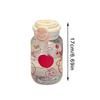 Cute Water Bottle With Straw Portable Plastic Pop-Up Cover Water Cup For Kid Kawaii Bottle Water Leak-Proof Cute Drinking Bottle