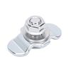 8PCS L Track Threaded Stud Fittings M8x20 6000lb Load Capacity Double Lug Threaded Stud Nuts Silver