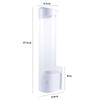 Water Dispenser Wall Mounted Dustproof Automatic Storage Rack Cup Remover Cup Holder Cup Dispenser