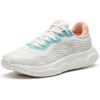 Anta Vielfalt Trainingskollektion Trainingsschuhe Damen Niedrig geschnitten Elfenbeinweiß/Fluss-Aqua-Blau Sneaker 122237718-5