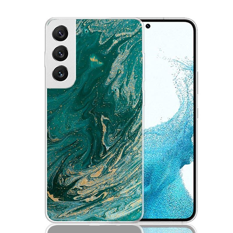 Granite Marble Phone Case For Samsung Galaxy S26 Ultra S23 S24 S25 Edge S20 FE S21 S22 Plus Soft Print Shell Cover Fundas Galaxy