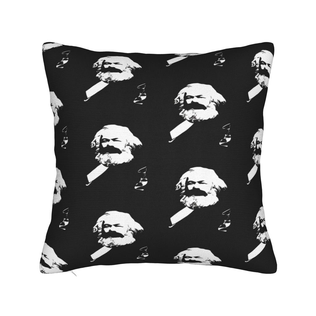 Pillow Cover Karl Marx Engels And Lenin Fashion Pillow Case For Office Car Home Decor Pillowcases