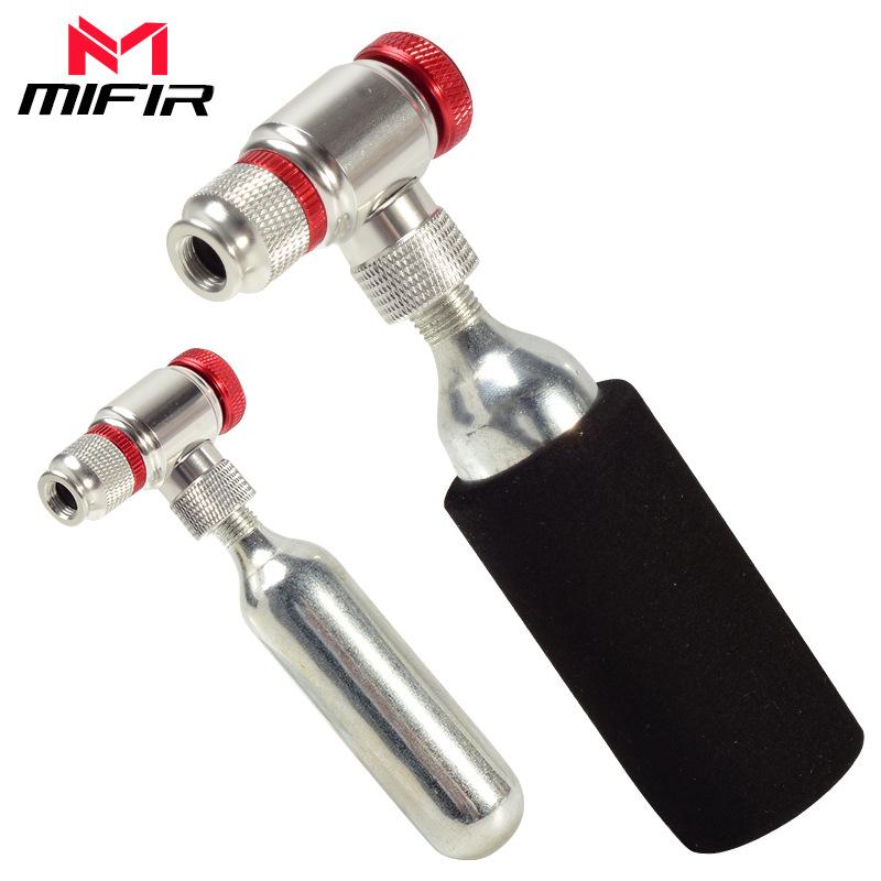 Bicycle Fast Inflatable Mini Mountain Road Bike Thickening Explosion-proof Portable CO2 Cylinder Pump