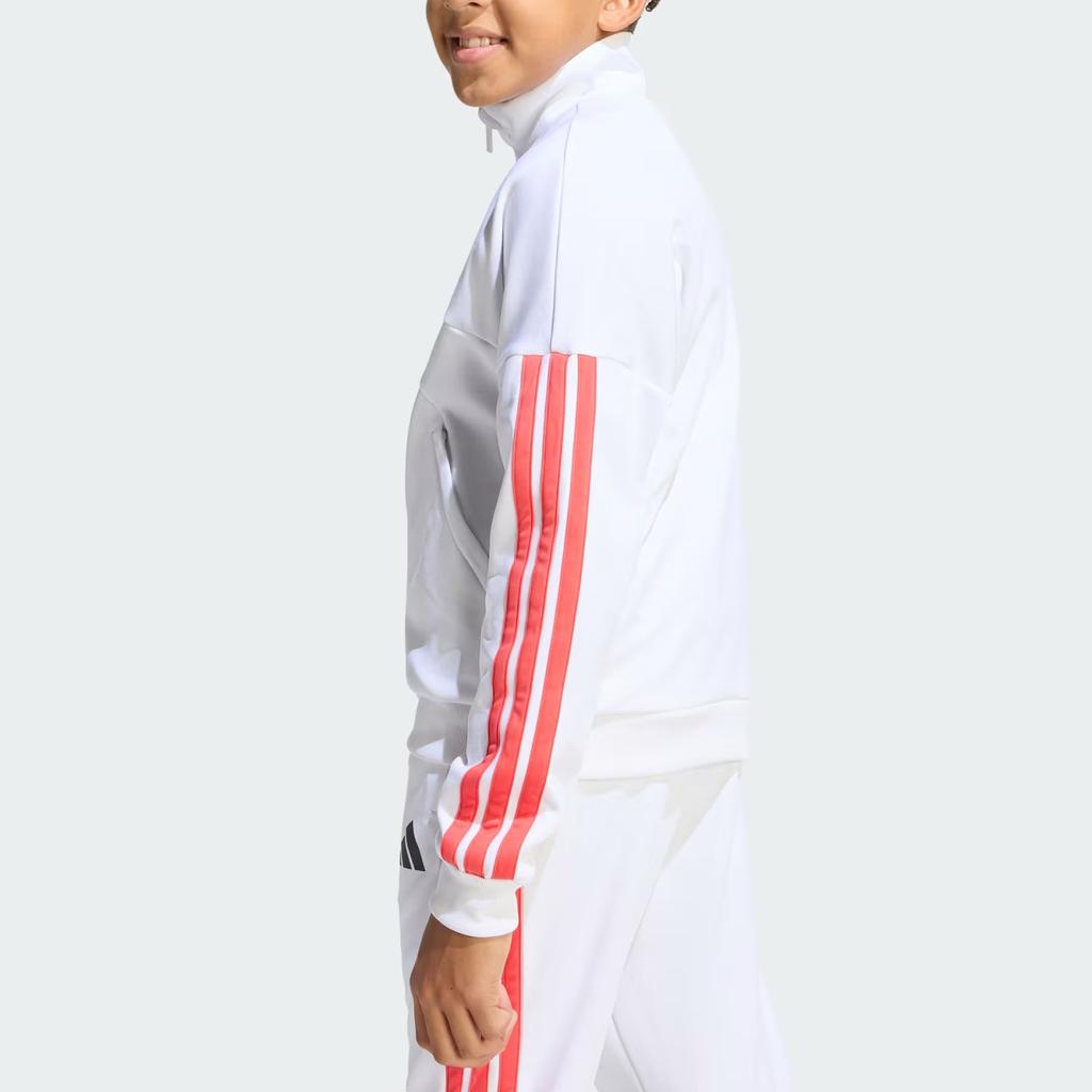 adidas Jude Bellingham Training Tracktop Knitted Stand Collar Sports Zip Long Sleeve Kids Tops KD8941