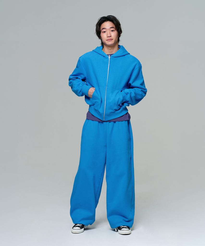 ERA Unisex Era Wide Jogger Sweatpants - Capri Blue