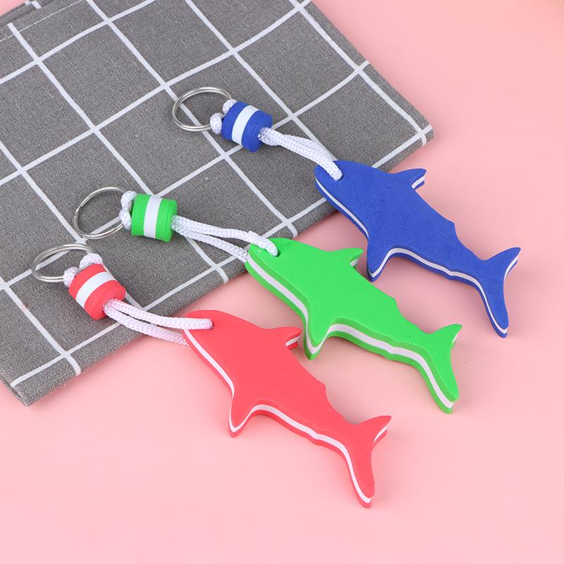 1Pc Boating Sea Sailing Fishing Water Floating Keychain Eva Key Ring Pendant Water Sports Inflatable Boats Accessories