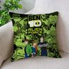 American Science Animation B-Ben 10 Cushion Cover Inches Farmhouse Decor Home Throw Pillow Covers For Couch Decorations