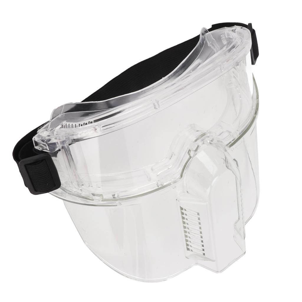 Full Face Shield Transparent Detachable UV Resistant Antisplash Protection Guard for Kitchen