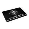 Nautical Compass Front Door Mat Anti-Slip Outdoor Quick Dry Captain Anchor Boat Doormat Kitchen Balcony Entrance Rug Carpet