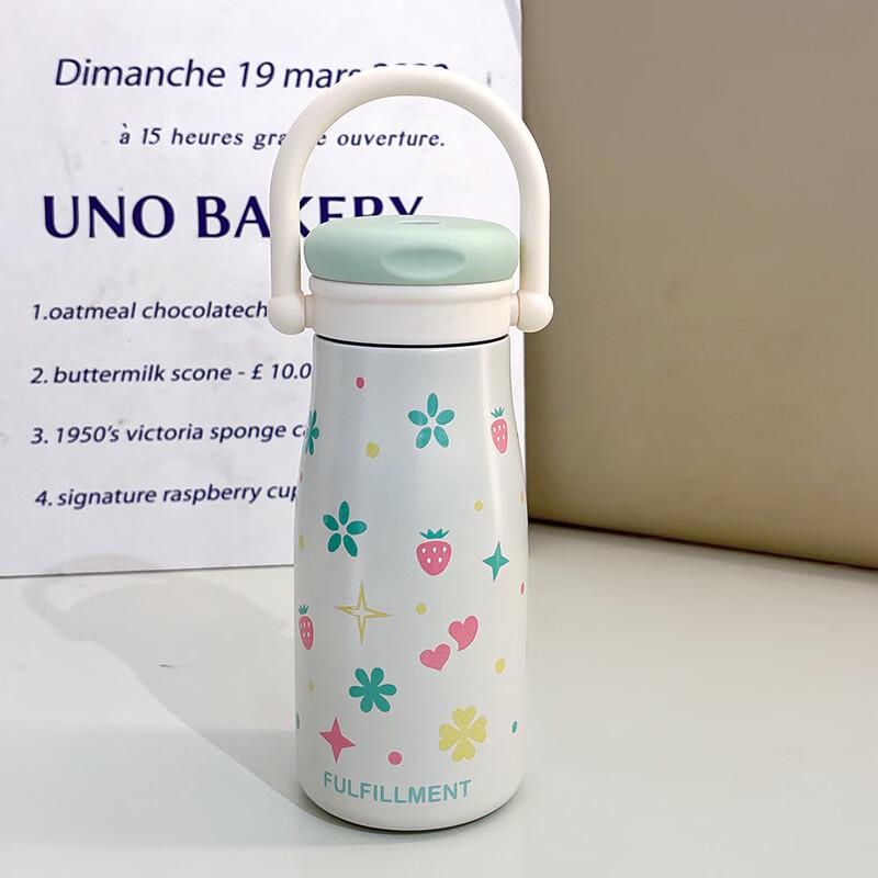 Xiaoyueya 316 Stainless Steel Cartoon Insulated Straw Cup 600ml