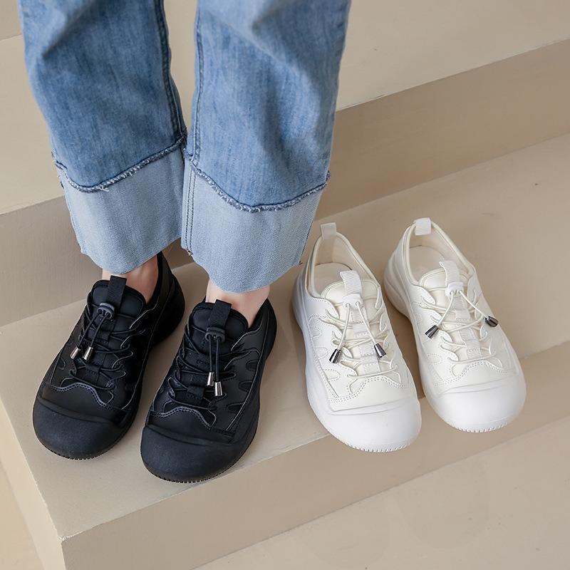Autumn New Little White Shoes Female Students Platform Versatile Casual Sports Board Shoes Tide