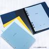 Laconic Style Note Binder A5 Clear Pocket Navy LGF32-280NV