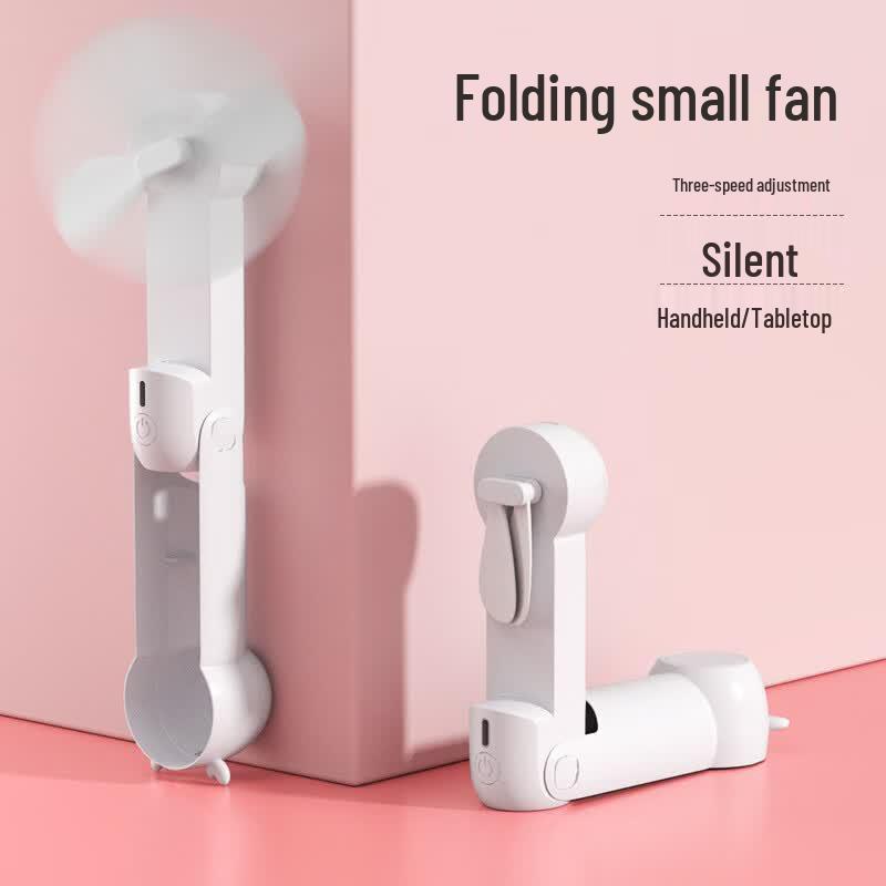 ZISIZ Foldable Portable USB Rechargeable Mini Fan