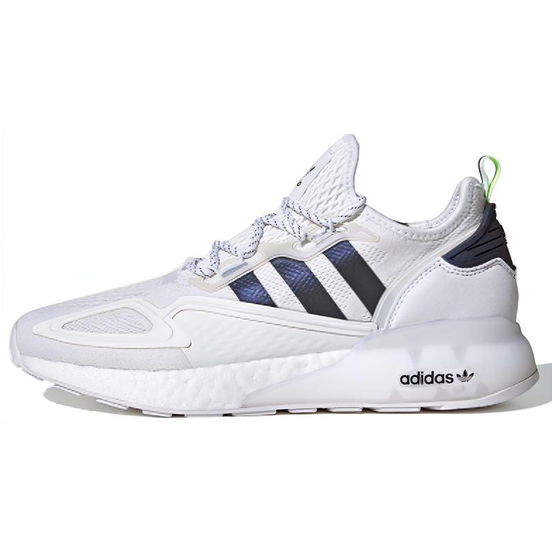 Adidas Zx 2K Boost White Iridescent Core Black Sneakers FX8489