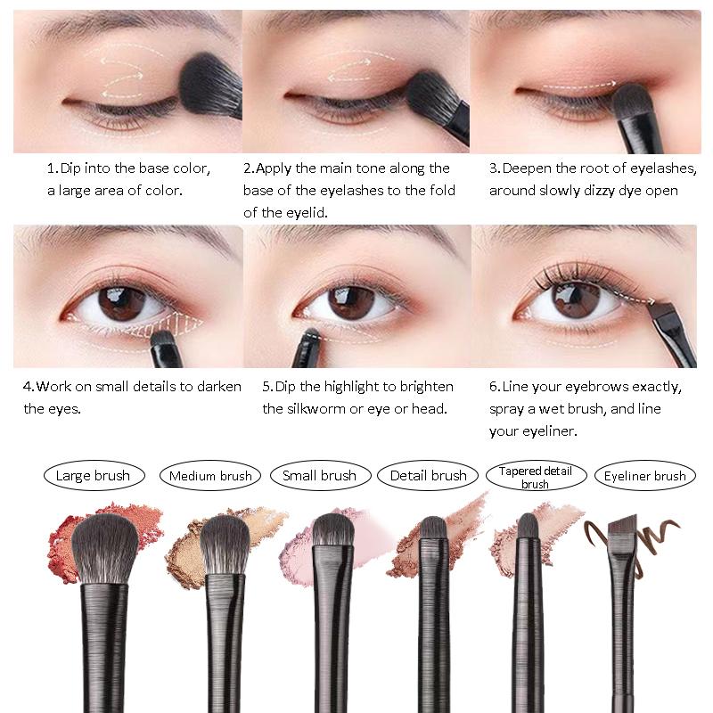 Eyeliner/eyebrow Special Makeup Brush Set
