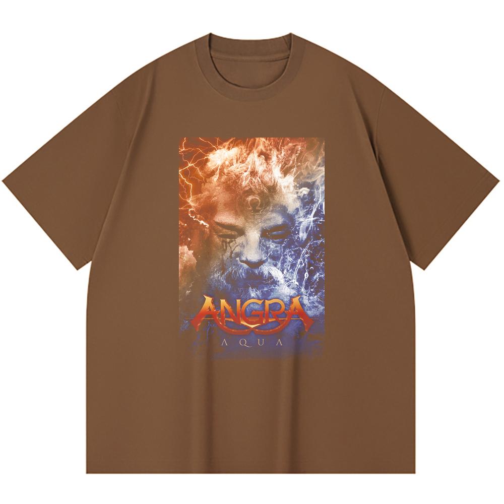 T-shirt Heavy Metal 100% Cotone 230 Gsm Stampa Band Rock Musica Popolare Unisex T-shirt Pesante in Cotone