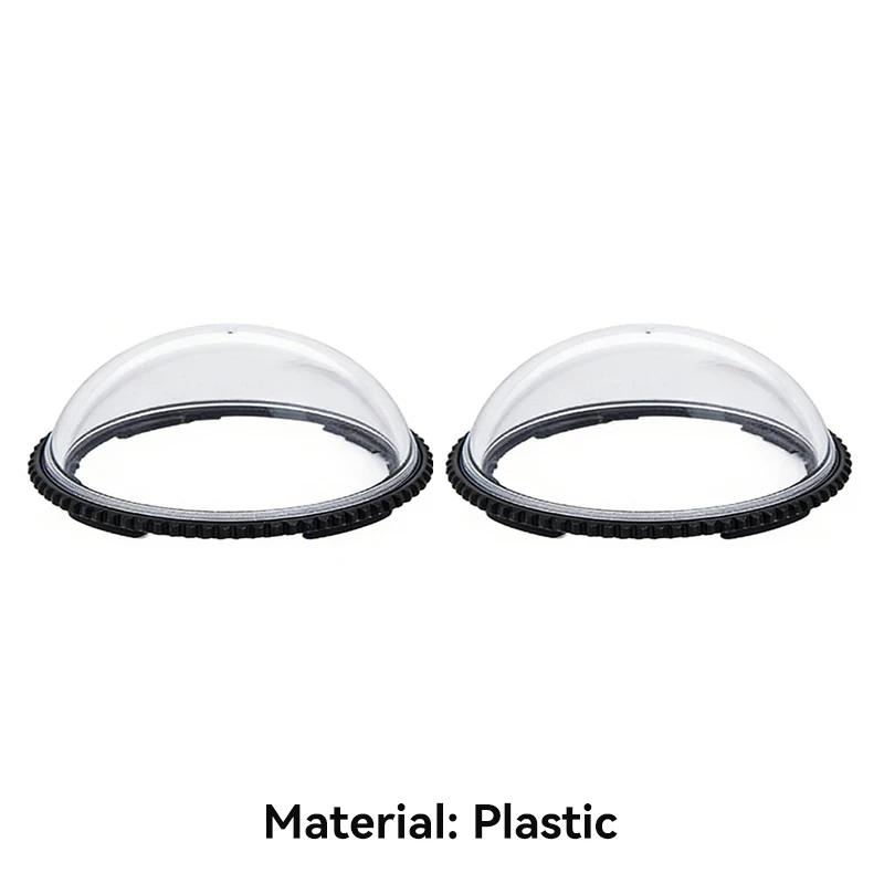 Anti Scratch Waterproof Lens Protector Cap Quick Detach Shockproof Transparent Lens Guard Camera Accessory For Insta360 X4 Air Pocket Action Camera For X4 Air