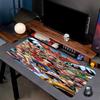 One Piece Print Mouse Pad, Anti‑Slip Desktop Keyboard Mat, for PC Laptop Gaming Working Daily Use, Cool Festival Surprise Gift