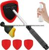 Telescopic Microfiber Car Window Cleaning & Defogging Brush Set